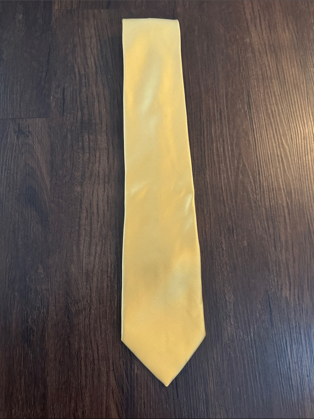 Brioni Men’s Gold Neck Tie - Classic Satin Finish